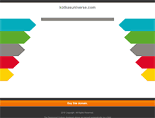 Tablet Screenshot of kotkasuniverse.com